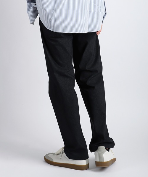 WESTSEA(ウエストシー)の「薄手 裏起毛 メガストレッチパンツ ストレートパンツ バックシャーリング 5ポケット(その他パンツ・メンズ・チャコール/グレー・M/LL/L)」の8枚目の写真