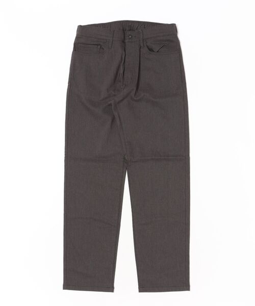 WESTSEA(ウエストシー)の「薄手 裏起毛 メガストレッチパンツ ストレートパンツ バックシャーリング 5ポケット(その他パンツ・メンズ・チャコール/グレー・M/LL/L)」の5枚目の写真