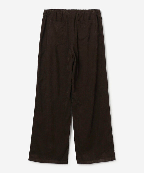 LE GLAZIK(ルグラジック)の「LE GLAZIK | C/Rコーデュロイ エラスティックパンツ WOMEN(その他パンツ・レディース・グレー/ダークブラウン・36)」の4枚目の写真