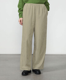 LE GLAZIK | C/Rコーデュロイ エラスティックパンツ WOMEN