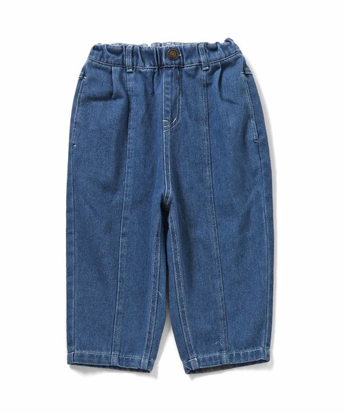 BREEZE(ブリーズ)の「【WEB限定】フロント切替デニムパンツ(デニムパンツ・キッズ・ブルー/ブラック/ネイビー・160/100/110/120/130/140/150/90)」の3枚目の写真