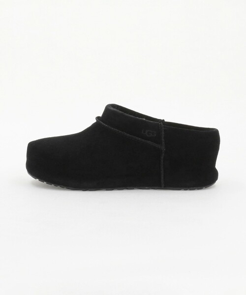 UGG(アグ)の「【WEB限定】<UGG>エンラップ クロッグ シューズ(スリッポン・レディース・ブラック/ブラウン系・7/5/6/8)」の2枚目の写真