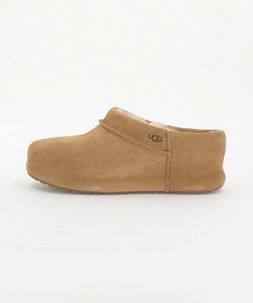 UGG(アグ)の「【WEB限定】<UGG>エンラップ クロッグ シューズ(スリッポン・レディース・ブラック/ブラウン系・7/5/6/8)」の5枚目の写真
