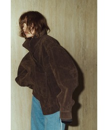 Knuth Marf（クヌースマーフ）の「suede blouson(unisex)（ブルゾン）」