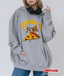 【Gremlins/グレムリン】【ユニセックスデザインでリンクコーデにも◎】裏起毛プルオーバーパーカー フーディ 保温 キャラクター ギズモ
