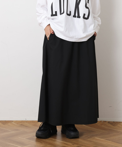 JOURNAL STANDARD LUXE(ジャーナルスタンダード ラックス)の「TRトロ スカート(スカート・レディース・ブラック・FREE)」の4枚目の写真