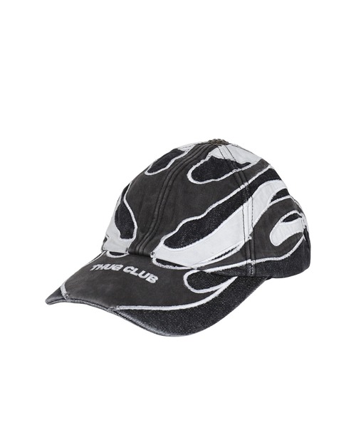 【限定価格早い者勝ち】THUGCLUB キャップ ブラック CHOPPER CAP / BLK（キャップ）｜Thug Club（サグクラブ）の
