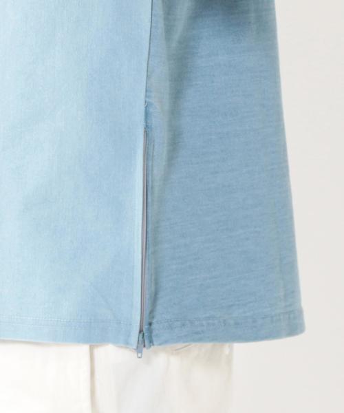 coen（コーエン）の「インディゴコンビTシャツ 77§（Tシャツ/カットソー・メンズ・ライトブルー/ロイヤルブルー・MEDIUM/X-LARGE/LARGE/SMALL）」の10枚目の写真