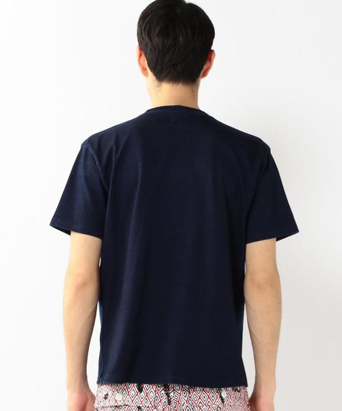 coen（コーエン）の「インディゴコンビTシャツ 77§（Tシャツ/カットソー・メンズ・ライトブルー/ロイヤルブルー・MEDIUM/X-LARGE/LARGE/SMALL）」の13枚目の写真