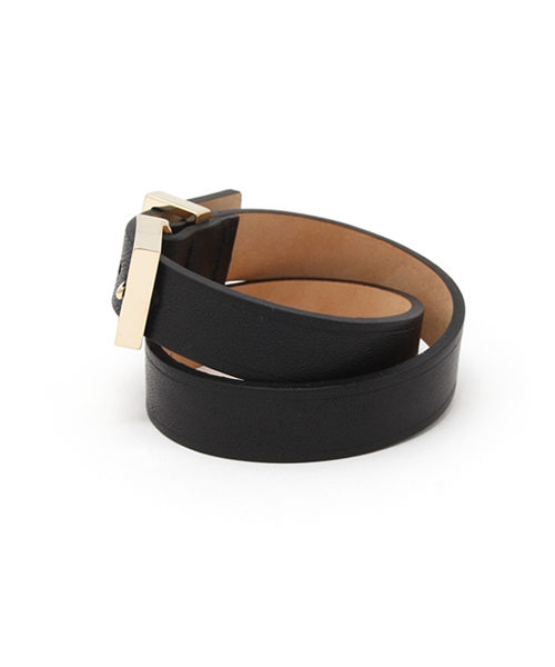 MAISON BOINET(メゾンボワネ)の「MAISON BOINET バングル(バングル/リストバンド・レディース・ホワイト/キャメル/ブラック・MEDIUM)」の5枚目の写真