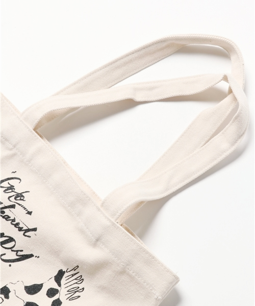 CIAOPANIC TYPY（チャオパニックティピー）の「TYPYマップキャンバストートバッグ（トートバッグ・メンズ・ホワイト/ブラック・FREE）」の4枚目の写真