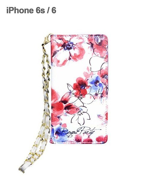 ROYAL PARTY（ロイヤルパーティー）の「iPhone6 iPhone6s ROYALPARTY 「アンジェ/手帳ケース」（スマホケース/カバー・レディース・レッド/ブルー・ONE SIZE）」の2枚目の写真