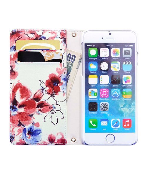 ROYAL PARTY（ロイヤルパーティー）の「iPhone6 iPhone6s ROYALPARTY 「アンジェ/手帳ケース」（スマホケース/カバー・レディース・レッド/ブルー・ONE SIZE）」の6枚目の写真