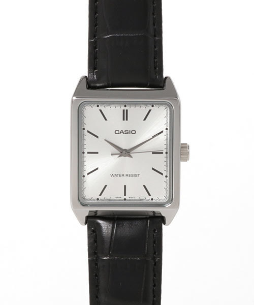 CASIO(カシオ)の「CASIO カシオ/ クォーツ スタンダードアナログ レザーベルト スクエアフェイス 日常生活防水 腕時計 //// LTP-V レザーシリーズ(アナログ腕時計・メンズ・ブラック/ブラウン系その他/ブラウン/ブラック×シルバー/シルバー/ブラウン系その他3/ブラック系その他/シルバー×ゴールド/ブラック系その他3/ブラウン系その他2/シルバー×ブラック/ブラック×ブラック/ブラウン系その他4・FREE)」の4枚目の写真