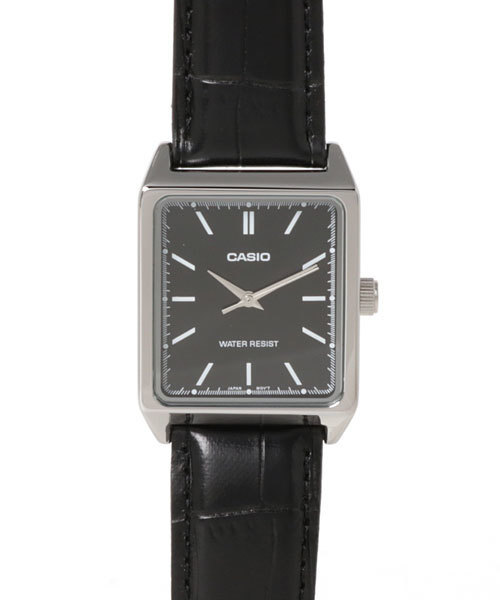 CASIO(カシオ)の「CASIO カシオ/ クォーツ スタンダードアナログ レザーベルト スクエアフェイス 日常生活防水 腕時計 //// LTP-V レザーシリーズ(アナログ腕時計・メンズ・ブラック/ブラウン系その他/ブラウン/ブラック×シルバー/シルバー/ブラウン系その他3/ブラック系その他/シルバー×ゴールド/ブラック系その他3/ブラウン系その他2/シルバー×ブラック/ブラック×ブラック/ブラウン系その他4・FREE)」の2枚目の写真