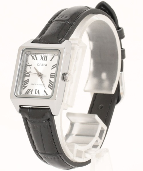 CASIO(カシオ)の「CASIO カシオ/ クォーツ スタンダードアナログ レザーベルト スクエアフェイス 日常生活防水 腕時計 //// LTP-V レザーシリーズ(アナログ腕時計・メンズ・ブラック/ブラウン系その他/ブラウン/ブラック×シルバー/シルバー/ブラウン系その他3/ブラック系その他/シルバー×ゴールド/ブラック系その他3/ブラウン系その他2/シルバー×ブラック/ブラック×ブラック/ブラウン系その他4・FREE)」の1枚目の写真