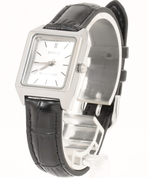 CASIO(カシオ)の「CASIO カシオ/ クォーツ スタンダードアナログ レザーベルト スクエアフェイス 日常生活防水 腕時計 //// LTP-V レザーシリーズ(アナログ腕時計・メンズ・ブラック/ブラウン系その他/ブラウン/ブラック×シルバー/シルバー/ブラウン系その他3/ブラック系その他/シルバー×ゴールド/ブラック系その他3/ブラウン系その他2/シルバー×ブラック/ブラック×ブラック/ブラウン系その他4・FREE)」の12枚目の写真