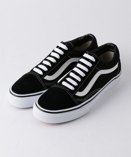 Another Edition(アナザーエディション)の「VANS OLD SKOOL BK〈バンズ〉(スニーカー・レディース・ブラック・4h/6/5/5h/6h)」の2枚目の写真
