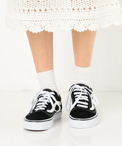 Another Edition(アナザーエディション)の「VANS OLD SKOOL BK〈バンズ〉(スニーカー・レディース・ブラック・4h/6/5/5h/6h)」の8枚目の写真