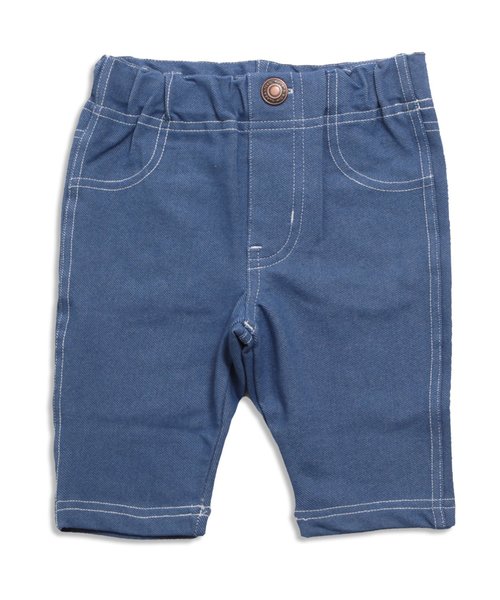 BREEZE（ブリーズ）の「保育園パンツ 6分丈（その他パンツ・キッズ・イエロー/ブルー/グレー/カーキ/ピンク・100/120/95/80/110/90）」の3枚目の写真