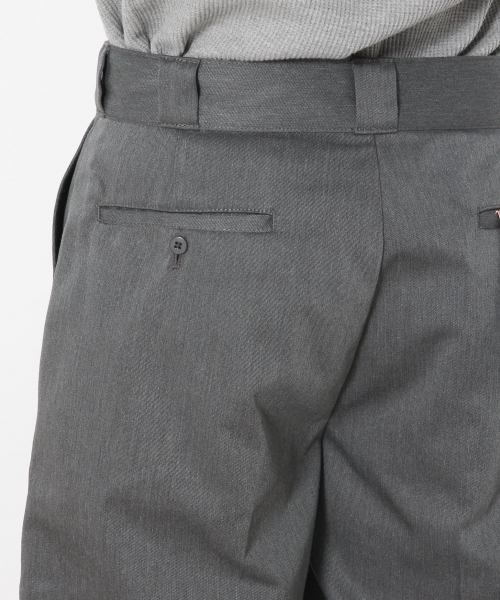 Dickies（ディッキーズ）の「【Dickies/ディッキーズ】別注ワイドハーフパンツ/748424（チノパンツ・メンズ・グレー/ブラック・LARGE/MEDIUM）」の10枚目の写真