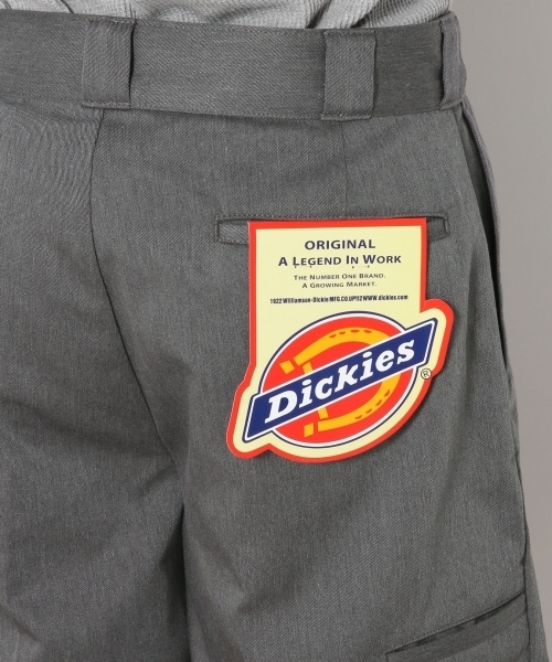 Dickies（ディッキーズ）の「【Dickies/ディッキーズ】別注ワイドハーフパンツ/748424（チノパンツ・メンズ・グレー/ブラック・LARGE/MEDIUM）」の11枚目の写真
