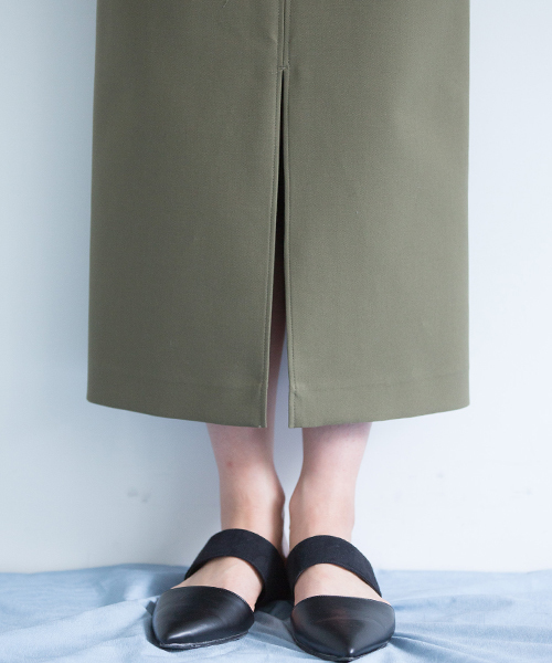 STUDIOUS(ステュディオス)の「STUDIOUS ロングIラインスカート(スカート・レディース・カーキ/ベージュ・0/1)」の10枚目の写真