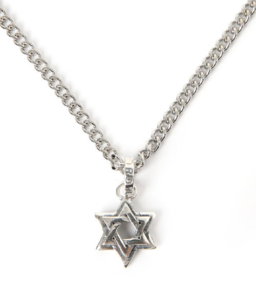 ROYAL ORDER（ロイヤルオーダー）の「DOUBLE STAR OF DAVID PENDANT（ネックレス・メンズ・シルバー・ﾌﾘ-）」の3枚目の写真
