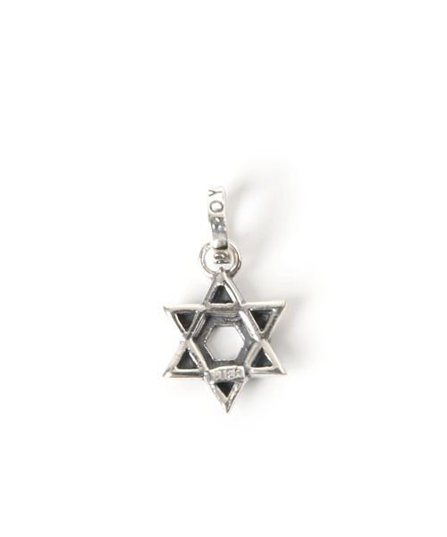 ROYAL ORDER（ロイヤルオーダー）の「DOUBLE STAR OF DAVID PENDANT（ネックレス・メンズ・シルバー・ﾌﾘ-）」の7枚目の写真