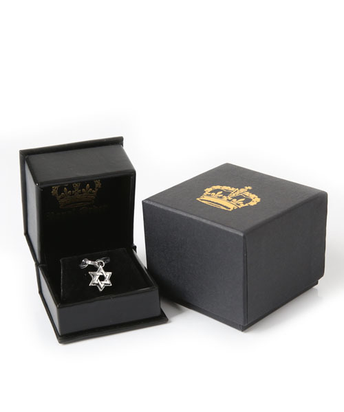 ROYAL ORDER（ロイヤルオーダー）の「DOUBLE STAR OF DAVID PENDANT（ネックレス・メンズ・シルバー・ﾌﾘ-）」の8枚目の写真