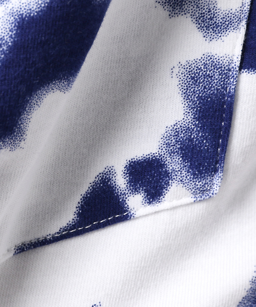 WEGO（ウィゴー）の「WEGO/タイダイプリントカットソー（Tシャツ/カットソー・メンズ・ピンク/オレンジ/ネイビー/ブラック・MEDIUM/LARGE）」の10枚目の写真