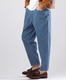MONO-MART | ワイドテーパード バギーデニムパンツ(10oz DENIM)(デニムパンツ)