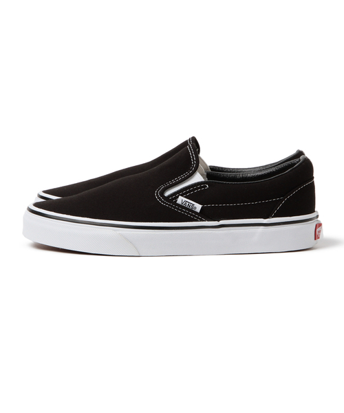 VANS（バンズ）の「VANS / SLIP ON ＜WOMEN＞（スリッポン・レディース・ブラック・4h/5/6/6h/5h）」の2枚目の写真