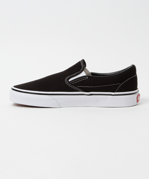 VANS（バンズ）の「VANS / SLIP ON ＜WOMEN＞（スリッポン・レディース・ブラック・4h/5/6/6h/5h）」の3枚目の写真