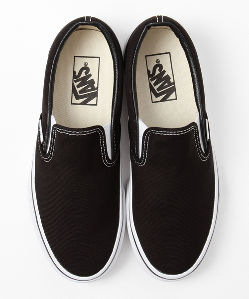 VANS（バンズ）の「VANS / SLIP ON ＜WOMEN＞（スリッポン・レディース・ブラック・4h/5/6/6h/5h）」の5枚目の写真