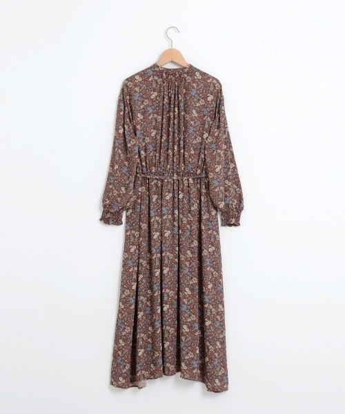 le.coeur blanc（ルクールブラン）の「【WEB限定PRICE】ビンテージフラワーロングシャツワンピース（シャツワンピース・レディース・イエロー系その他/レッド系その他2・FREE）」の12枚目の写真