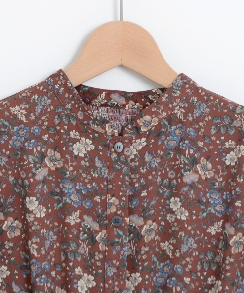 le.coeur blanc（ルクールブラン）の「【WEB限定PRICE】ビンテージフラワーロングシャツワンピース（シャツワンピース・レディース・イエロー系その他/レッド系その他2・FREE）」の13枚目の写真