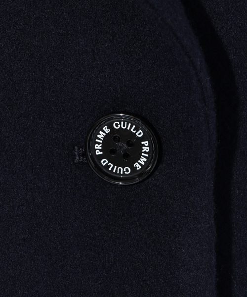 GUILD PRIME（ギルドプライム）の「◆雑誌掲載◆【GUILD PRIME】WOMENS ドロップショルダーダブルコート（チェスターコート・レディース・ネイビー・36/34）」の8枚目の写真