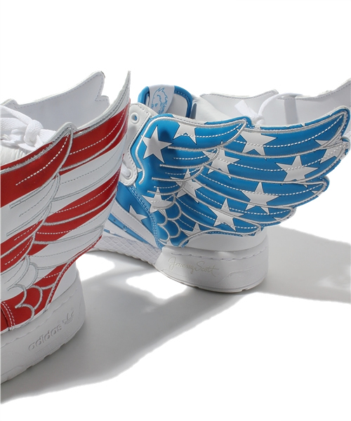 adidas JEREMY SCOTT wings2.0羽 スニーカー星条旗
