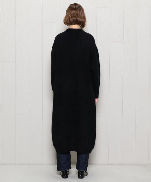 H　BEAUTY&YOUTH UNITED ARROWS（エイチビューティーアンドユースユナイテッドアローズ）の「＜H＞HAMILTON WOOL MIX GOWN/ｶｰﾃﾞｨｶﾞﾝ（カーディガン/ボレロ・レディース・ネイビー/オレンジ/パープル・MEDIUM/SMALL）」の19枚目の写真