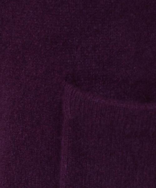 H　BEAUTY&YOUTH UNITED ARROWS（エイチビューティーアンドユースユナイテッドアローズ）の「＜H＞HAMILTON WOOL MIX GOWN/ｶｰﾃﾞｨｶﾞﾝ（カーディガン/ボレロ・レディース・ネイビー/オレンジ/パープル・MEDIUM/SMALL）」の12枚目の写真