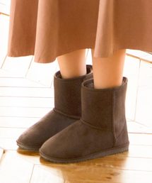 ベーシックショート丈ムートンブーツ