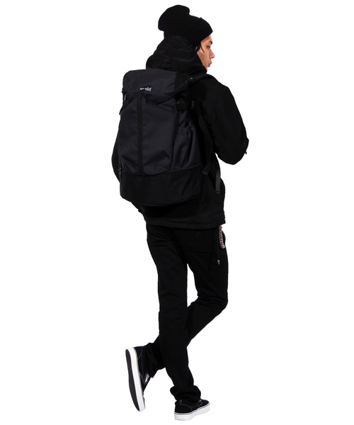 anello(アネロ)の「ナイロン リュックサック リュック アウトドア(バックパック/リュック・メンズ・ブラック/ネイビー/グレー・FREE)」の11枚目の写真