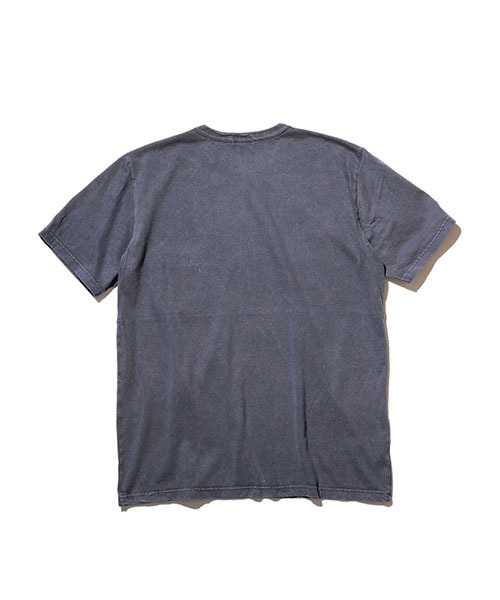 MR.OLIVE(ミスターオリーブ)の「ピグメントダイ レーヨン/コットン天竺 / ワンポイント Tシャツ(Tシャツ/カットソー・メンズ・カーキ/オフホワイト/サーモンピンク/ネイビー・LARGE/SMALL/MEDIUM/X-LARGE)」の10枚目の写真