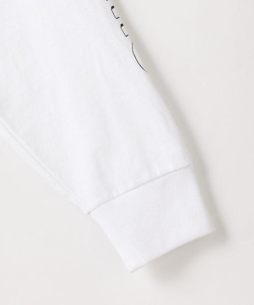 SUNNY  SPORTS（サニースポーツ）の「SUNNY SPORTS（サニースポーツ）別注SNY袖プリントロングスリーブカットソー（Tシャツ/カットソー・メンズ・ホワイト/ブラック・MEDIUM/X-LARGE/LARGE）」の8枚目の写真