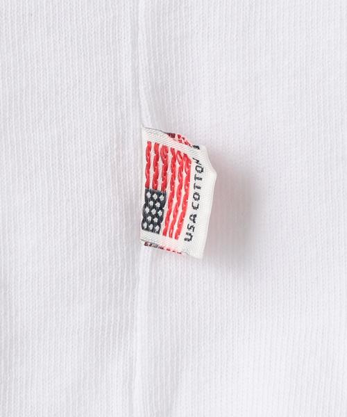 SUNNY  SPORTS（サニースポーツ）の「SUNNY SPORTS（サニースポーツ）別注SNY袖プリントロングスリーブカットソー（Tシャツ/カットソー・メンズ・ホワイト/ブラック・MEDIUM/X-LARGE/LARGE）」の3枚目の写真