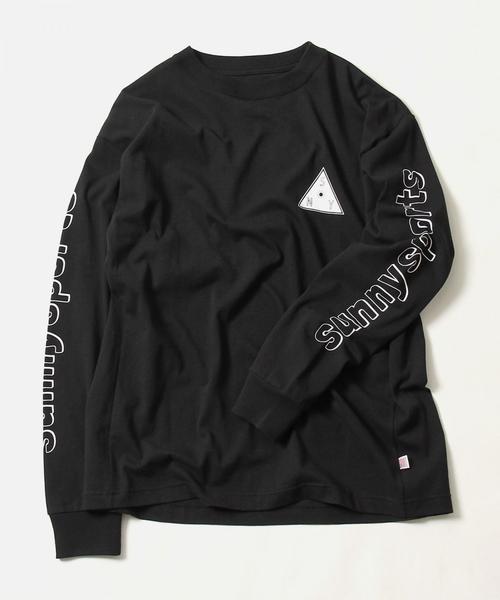 SUNNY  SPORTS（サニースポーツ）の「SUNNY SPORTS（サニースポーツ）別注SNY袖プリントロングスリーブカットソー（Tシャツ/カットソー・メンズ・ホワイト/ブラック・MEDIUM/X-LARGE/LARGE）」の17枚目の写真