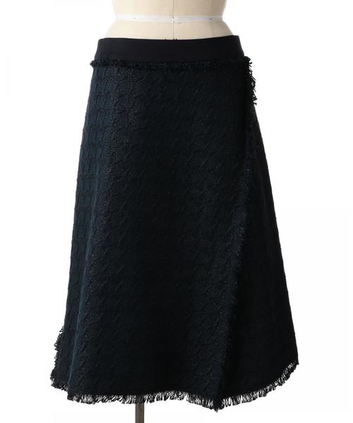 Drawer（ドゥロワー）の「Drawer フリンジ スカート（スカート）」 - WEAR 