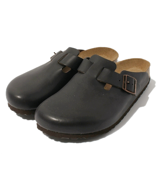 BIRKENSTOCK(ビルケンシュトック)の「BOSTON NL Hunter Brown SoftFootbed(MEN)(その他シューズ・メンズ・ダークブラウン・39/40/41/42/43)」の1枚目の写真