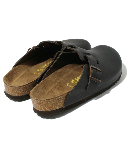 BIRKENSTOCK(ビルケンシュトック)の「BOSTON NL Hunter Brown SoftFootbed(MEN)(その他シューズ・メンズ・ダークブラウン・39/40/41/42/43)」の4枚目の写真